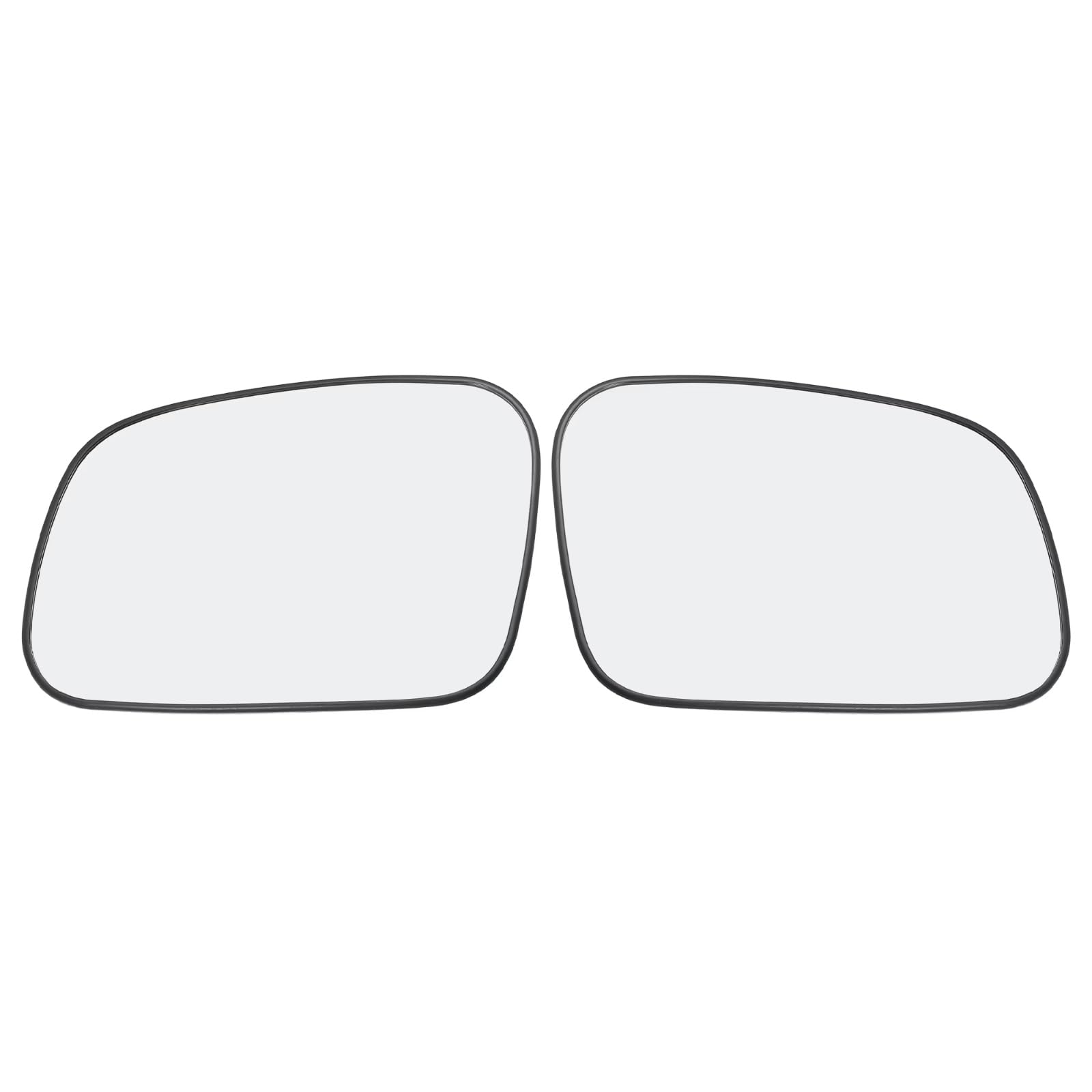 MKKDYC Außenspiegelglas Kompatibel Mit Land Für Rover Für Discovery 1989–2004, Links, Rechts, Rückspiegel, Klarglas, Seitenspiegelglas, OEM: CRD100650, CRD100640(1 Pair) von MKKDYC