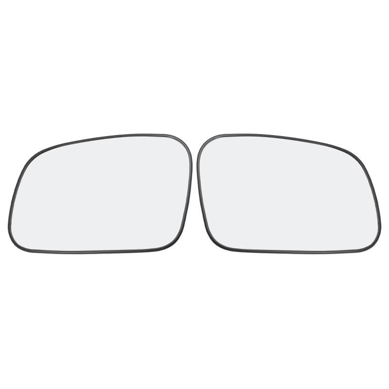 MKKDYC Außenspiegelglas Kompatibel Mit Land Für Rover Für Discovery 1989–2004, Links, Rechts, Rückspiegel, Klarglas, Seitenspiegelglas, OEM: CRD100650, CRD100640(1 Pair) von MKKDYC