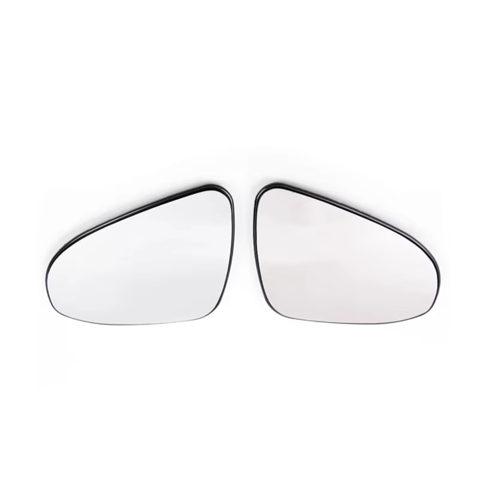 MKKDYC Außenspiegelglas Kompatibel Mit Toyota Für C-HR 2016 2017 2018 2019 2020 Auto Beheizter Konvexer Außenspiegel Glaslinse Links Rechts Seitentür Rückspiegelglas(1 Pair) von MKKDYC