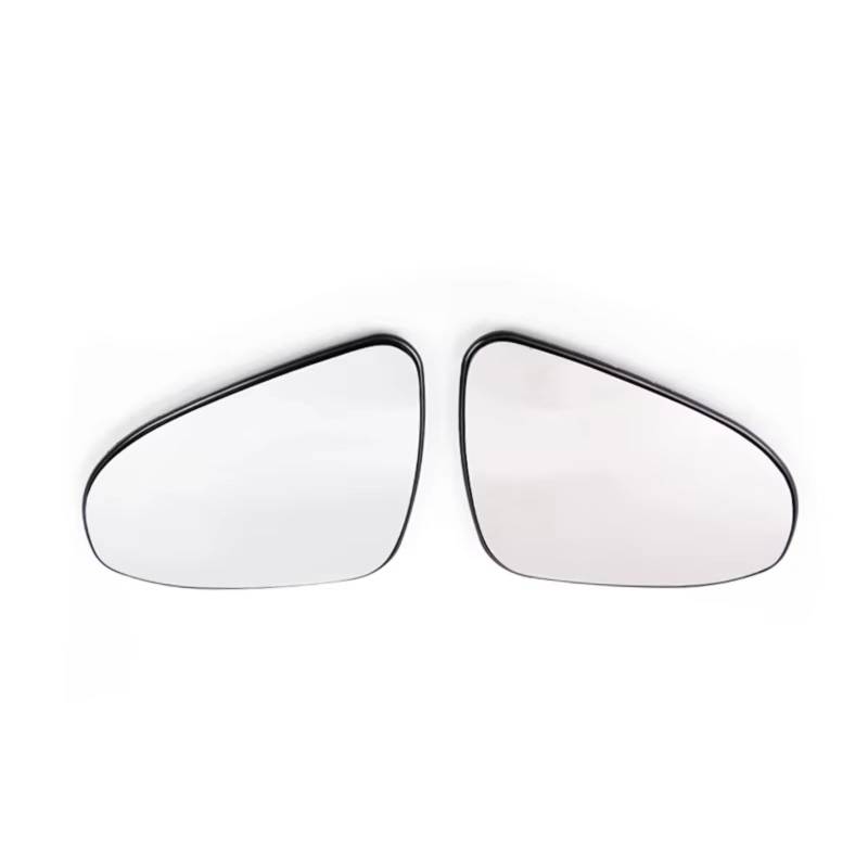 MKKDYC Außenspiegelglas Kompatibel Mit Toyota Für C-HR 2016 2017 2018 2019 2020 Auto Beheizter Konvexer Außenspiegel Glaslinse Links Rechts Seitentür Rückspiegelglas(1 Pair) von MKKDYC