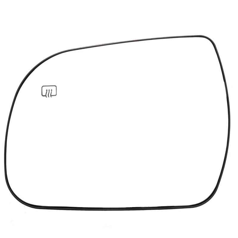MKKDYC Außenspiegelglas Kompatibel Mit Toyota Für Sienna 2011 2012 2013 2014 2015 2016 2017 2018 2019. Beifahrerseite, Beheizt, Wasserdicht, Großes Sicht-Rückspiegelglas(Left) von MKKDYC