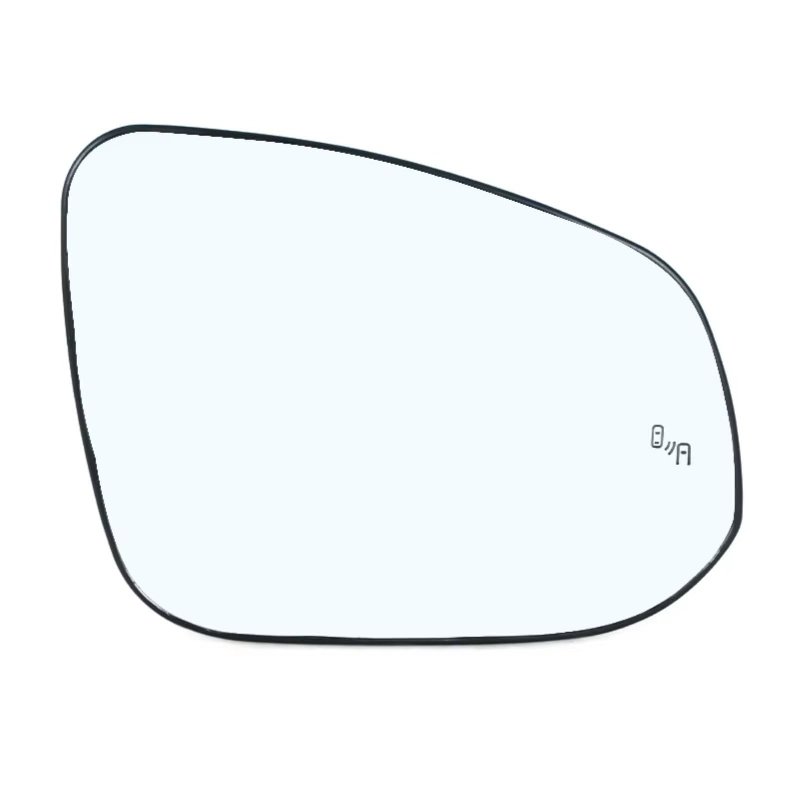 MKKDYC Außenspiegelglas Kompatibel Mit Toyota Für Tacoma 2016 2017 2018 2019 2020 2021 Auto-Seitentür Beheiztes Rückspiegelglas Mit Totem Winkel 8796142D30 8793142E50(Right) von MKKDYC