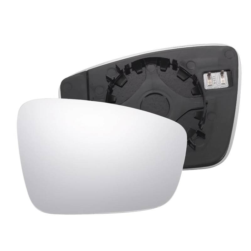 MKKDYC Außenspiegelglas Kompatibel Mit VW Für Passat 2013–2018 OEM: 5C6857521 Auto Links Rechts Beheizte Rückspiegelglas-Ersatzteile Mit Trägerplatte(Right) von MKKDYC