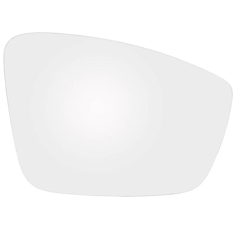 MKKDYC Außenspiegelglas Kompatibel Mit VW Für Passat B7 2012–2015. Auto Links Rechts Seitentür-Außenspiegelglas, Konvex, Beheiztes Rückspiegelglas Mit Platte 5C6857521(Right) von MKKDYC