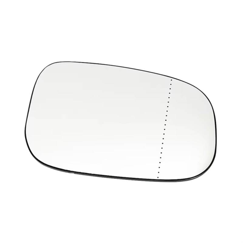 MKKDYC Außenspiegelglas Kompatibel Mit Volvo Für S40 S60 2007 2008 2009 2010 2011, Seitlich Beheizt, Konvexes Rückspiegelglas, Autozubehör, OEM: 30762571, 30762572(Right) von MKKDYC