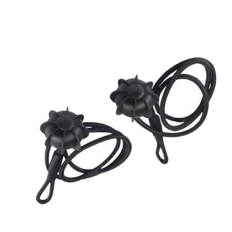 MKKDYC Auto Heckablage Strap Kompatibel Mit Vw Für Up Für T-Cross 1M6867574A 2 Stück Hinterer Kofferraum Kofferraum Hutablage Gurt String Clips Fach String Hanger Auto Ersatz von MKKDYC