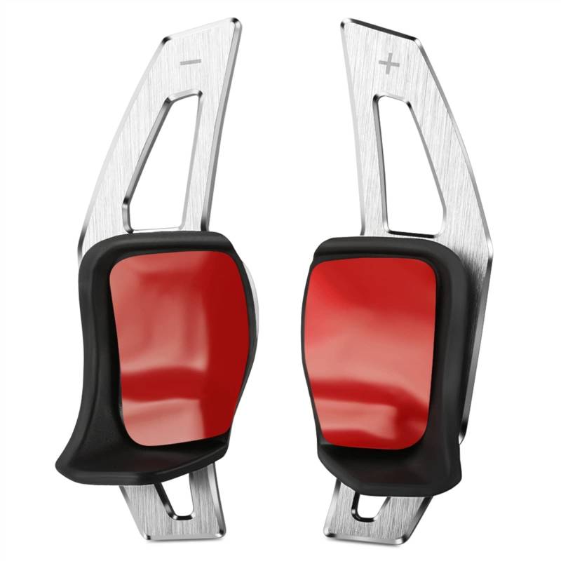 MKKDYC Automatik Schaltwippen Auto-Lenkrad-Schaltwippe Extend Shifters Sticker Gear Parts Kompatibel Mit VW Für Sharan Für Tiguan 2009 2010 2011 2012 2013 2014 2015(3) von MKKDYC