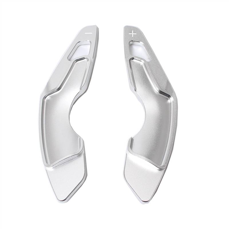 MKKDYC Automatik Schaltwippen Kompatibel Mit Lexus Für NX200T IS200T 300H Aluminium Paddle Shifters 2PC Lenkrad Shift Paddles Shifters Kit Auto Richtung(White) von MKKDYC