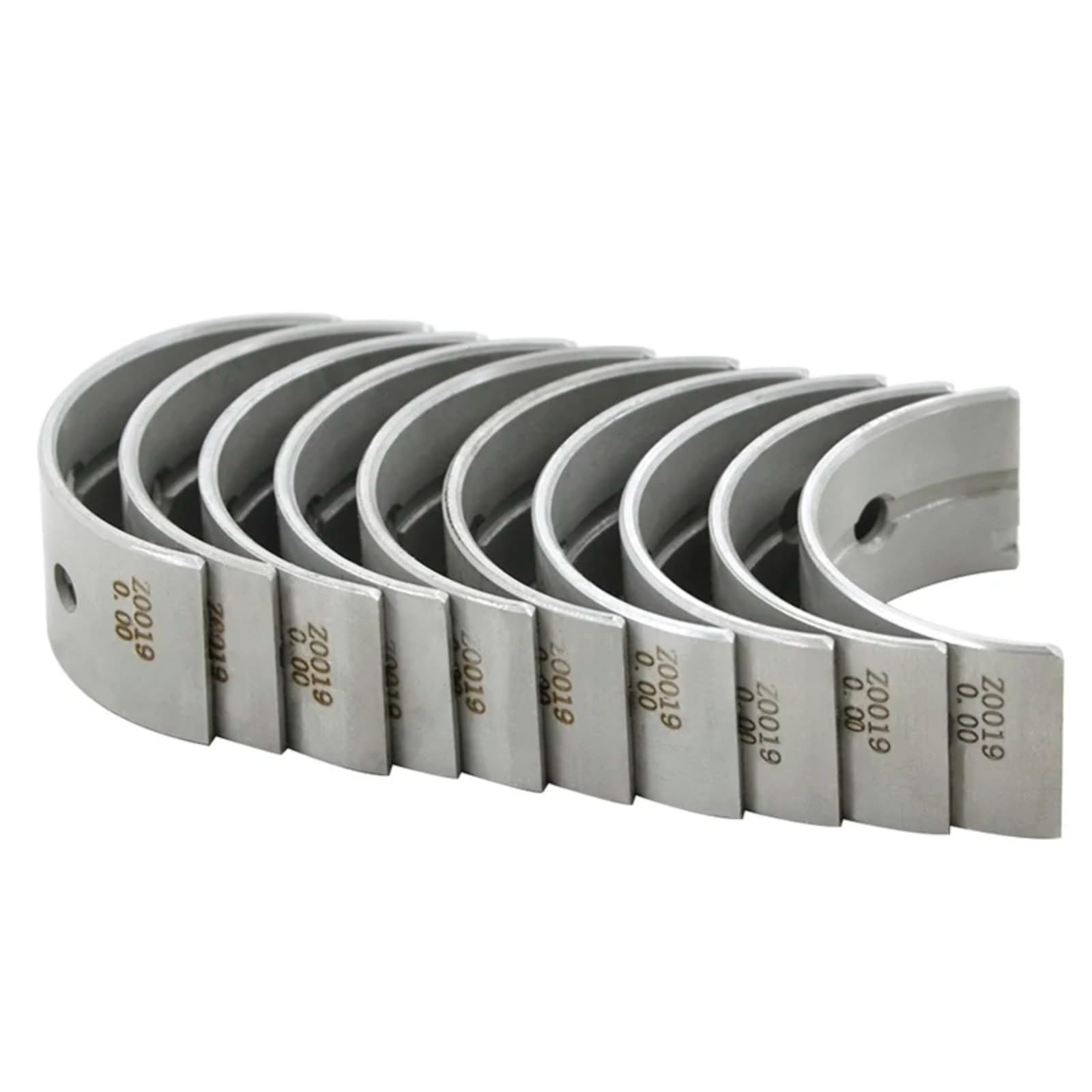 MKKDYC Kurbelwellen Hauptlager Kompatibel Mit CB750F Für Seven Für Fifty 1992–2003 10 Stück Für STD +25 +50 Motorrad-Hauptkurbelwellen-Kurbelwellenlagerzubehör(Oversize 50) von MKKDYC