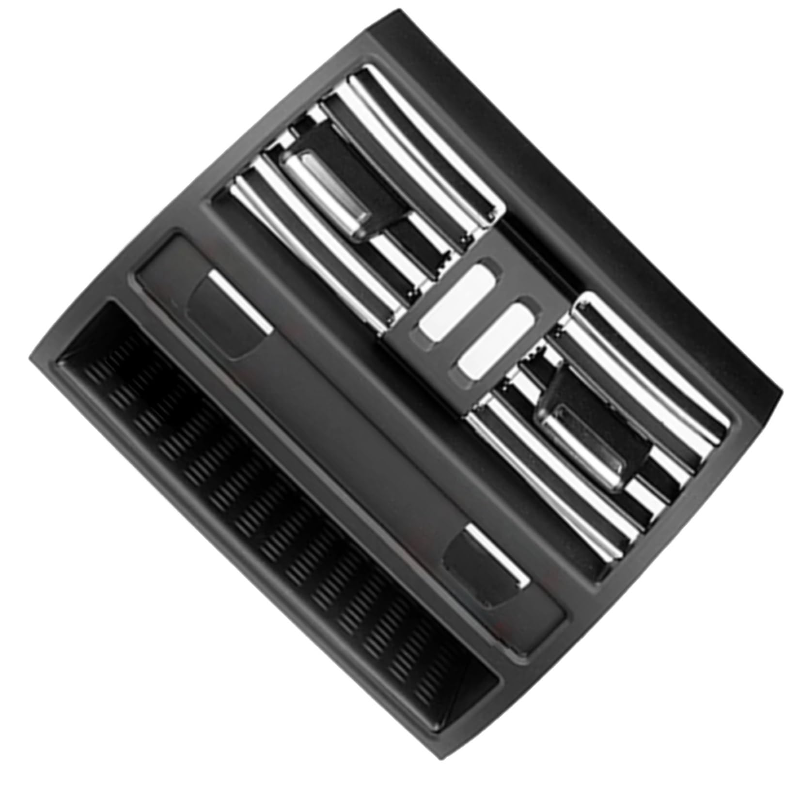 MKKDYC Lüftungsdüse Klimaanlage Kompatibel Mit 5 Series Für F10 F18 530i 528i 525d 530d 2010–2015 2016 Lüftungsgitter Auto Armaturenbrett AC Lüftungsgitter OEM:64229172167 64229166136(Rear A2) von MKKDYC