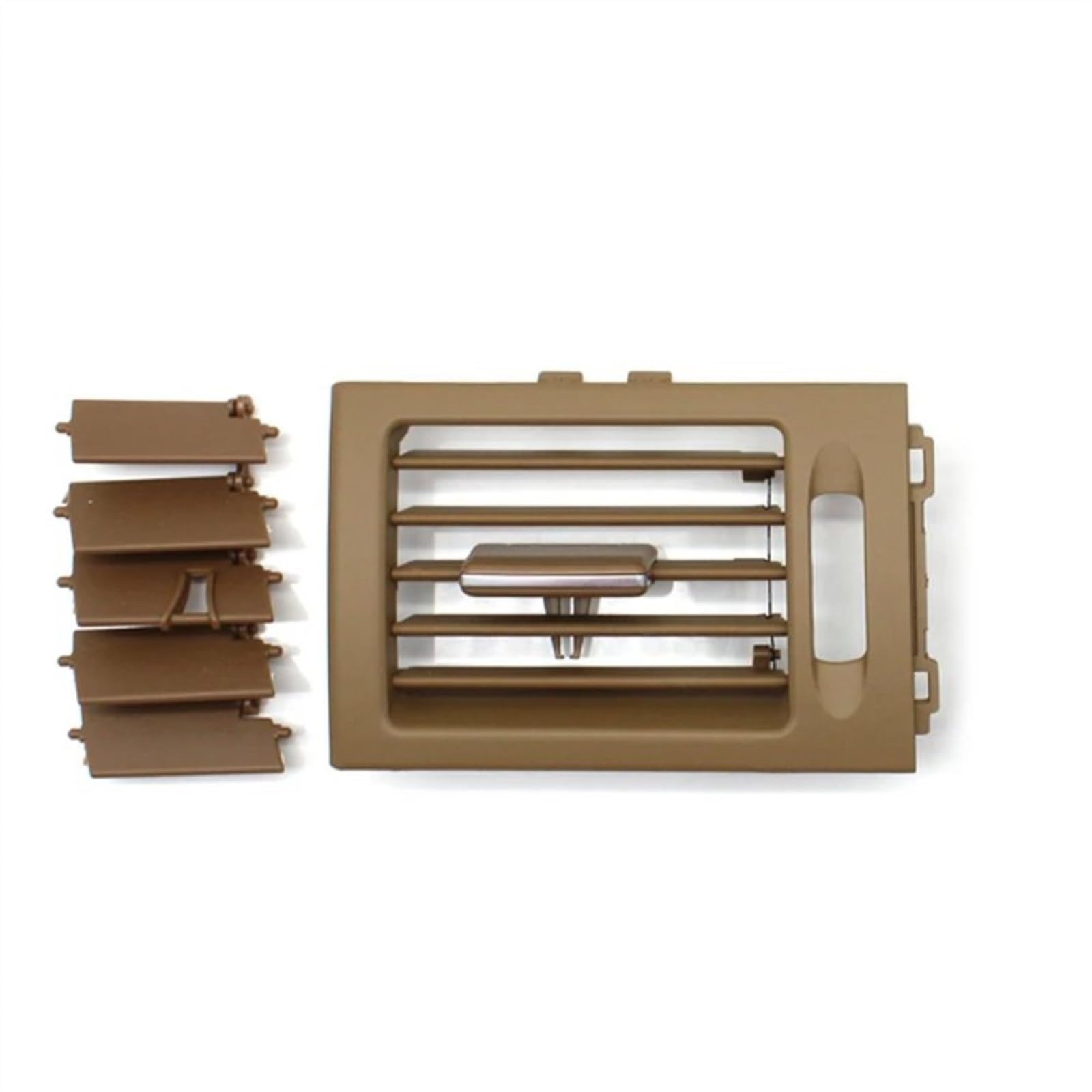 MKKDYC Lüftungsdüse Klimaanlage Kompatibel Mit Benz Für C180 C200 C220 C230 C260 C300 350 2007 2008 2009 2010 2011 LHD W204 Klimaanlage AC Vent Grille Outlet Cover Panel(LHD Left B) von MKKDYC