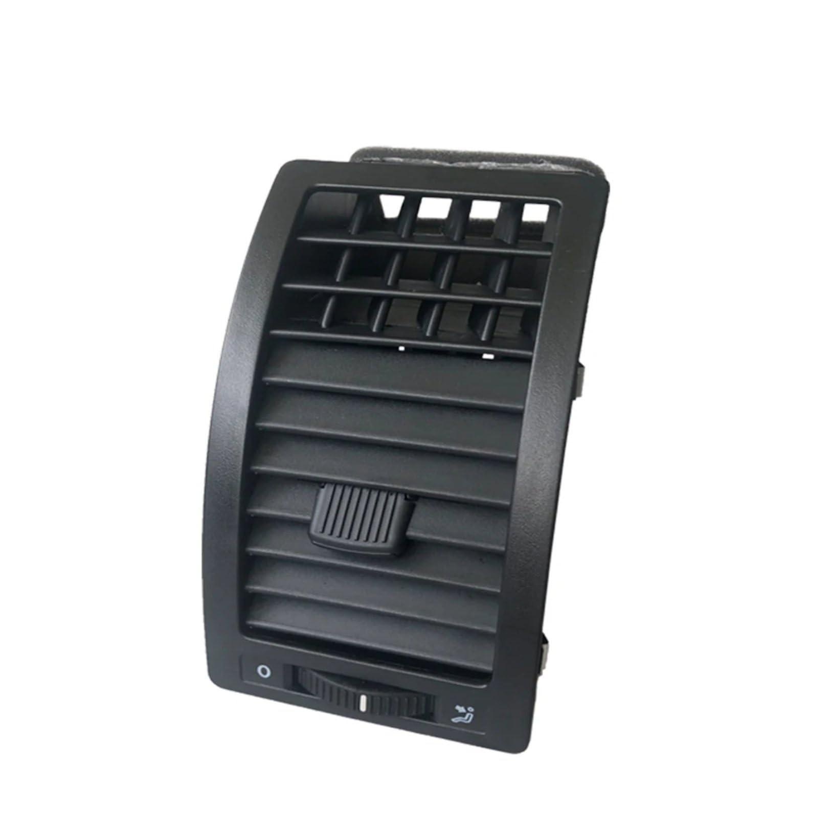 MKKDYC Lüftungsdüse Klimaanlage Kompatibel Mit VW Für Polo 2004 2005 2006 Frontgrill Konsolen-Entlüftungsgitter Auto Armaturenbrett AC-Luftentlüftungsgitter 6Q0819703 6Q0820075C 6Q0858069(Right) von MKKDYC