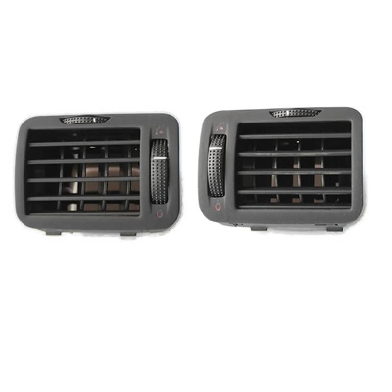 MKKDYC Lüftungsdüse Klimaanlage Kompatibel mit VW für Passat für Tourer 1998 2000 Auto Frontkonsolengrill Armaturenbrett Entlüftungsgitter AC Links Rechts Grill OEM: 3B0819703 3B0819704(Left+Right) von MKKDYC