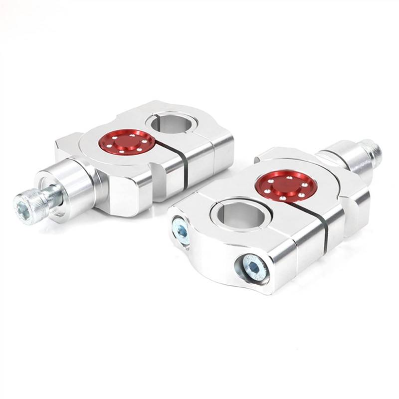 Universal lenkererhöhung Kompatibel Mit Ducati Für Scrambler Für SIXTY2 2016 2017 2018 2019 2020 2021 Motorrad-Lenkererhöhungen Lenkerlift-Klemmenadapter(color1) von MKKDYC