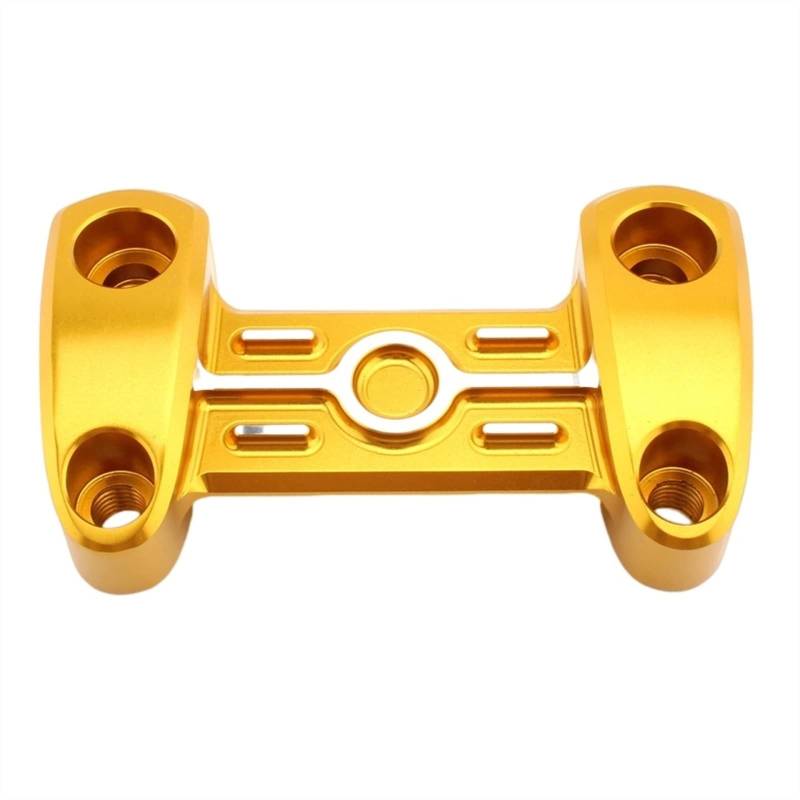Universal lenkererhöhung Kompatibel Mit Für R Ninet/5 2019 2020 2021 Motorrad-Lenker-Riser-Klemmen Lenker-Stützklemme Modifizierte Teile(Yellow) von MKKDYC