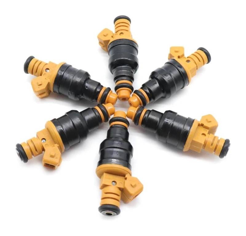 Für A&lfa Für Romeo Für LANCIA 147 155 156 164 2.0 ​​T 2.5 3.0 V6 24 V 0280150702 Kraftstoff Injektoren Düse 24lb Injektor Ventil Kraftstoff Injektor(6pcs) von MKKHUYLBCM