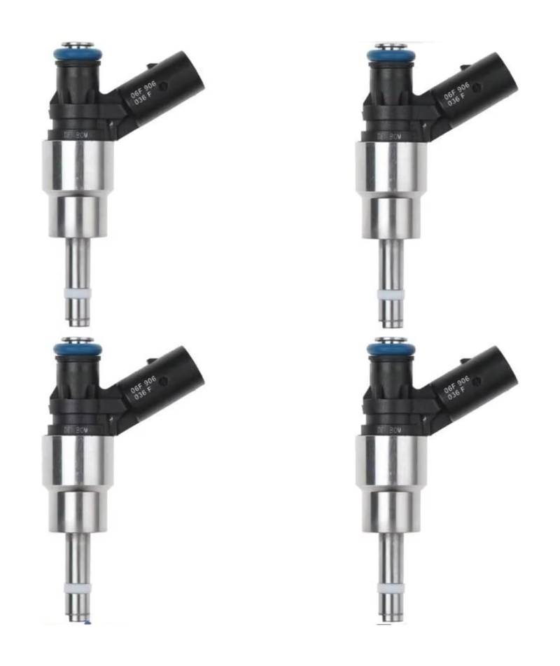 Für A3 A4 TT 2,0 T FSI Kraftstoff Injecti Kraftstoff Injektor 06F906036F 06F906036A 0261500020 Kraftstoff Spray Düse Kraftstoff Injektor(4pcs) von MKKHUYLBCM