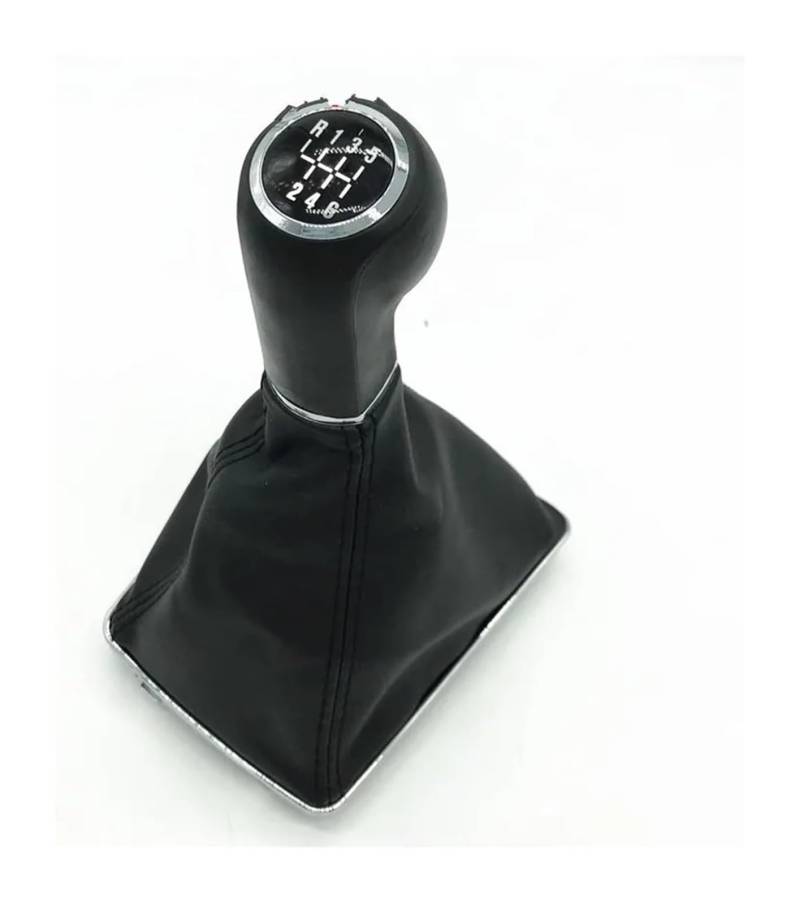 Für ASTRA H 2005-2009 Schaltknauf Hebel Gamasche Boot Abdeckung Kragen Parkplatz Handbremse Fall Schaltknauf Schalthebel Hebel(6 Speed Gear Shift) von MKKHUYLBCM