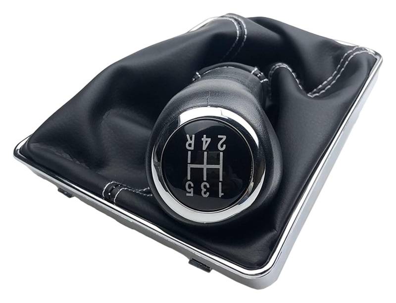 Für ASTRA III H 1,6 Für VAUXHALL 2004-2010 Auto Styling Schaltknauf Hebel Gamasche Boot Abdeckung Fall Schalthebel Hebel(: Whiter123456) von MKKHUYLBCM
