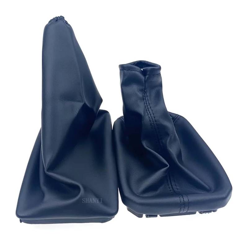 Für CORSA C 01-06 Für TIGRA B 04-12 Für COMBO C 01-11 5 Geschwindigkeit Schaltknauf Gamasche Boot Handbremse Fall Stick Knob Schalthebel Hebel(Handbrake 2Pcs) von MKKHUYLBCM