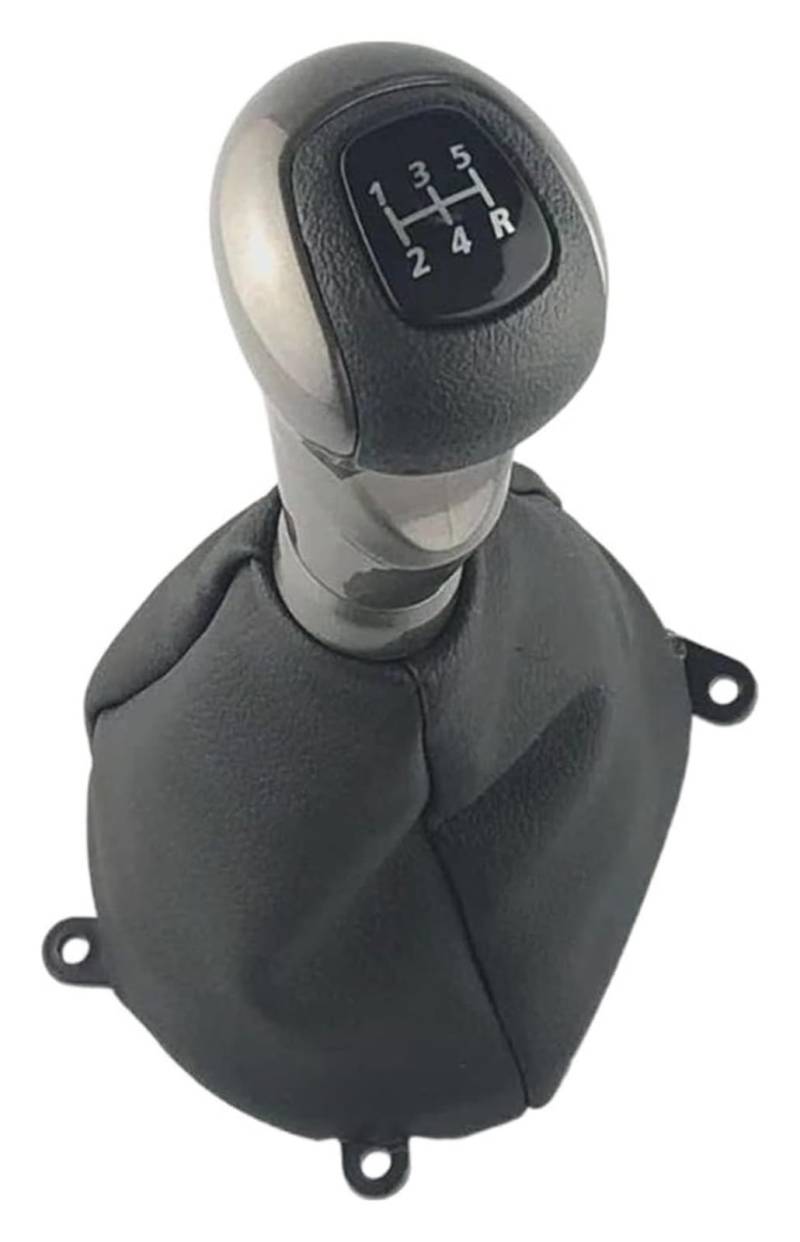 Für Civic Für DX EX LX Modell 2006-2011 5/6 Geschwindigkeit MT Schaltknauf Boot Abdeckung Getriebe Griff Schalthebel Hebel(5 Speed and Boot) von MKKHUYLBCM