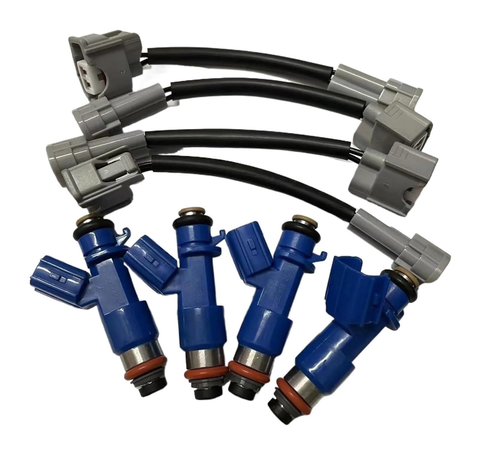 Für Civic Für Integra Für RSX K20 K24 B16 B18 Für RDX 2007-2012 Kraftstoff Injektor Mit Stecker 16450RWCA01 Kraftstoff Injektor Düse Kraftstoff Injektor(4pcs) von MKKHUYLBCM