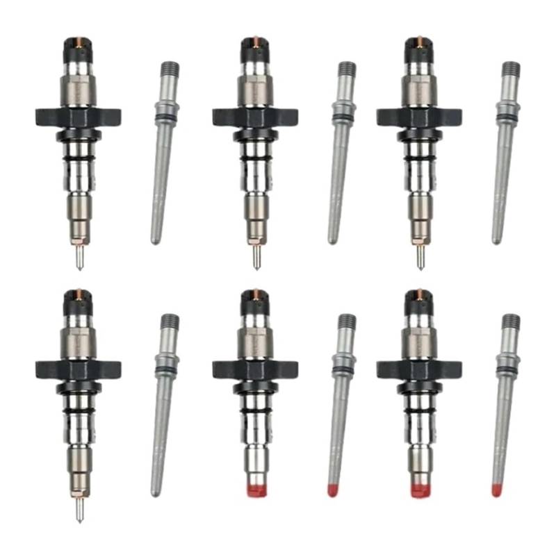 Für Dodge Für Ram Für Cummins 5,9 L 5,9 2004-2009 Ram Cummins 0445120208 Diesel Kraftstoff Injektor Passt Kraftstoff Injektor Düse Kraftstoff Injektor(6pcs) von MKKHUYLBCM