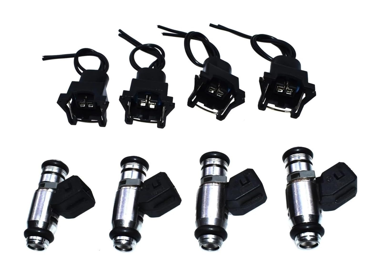 Für FIAT Für Brava Für Marea Für Palio Für Lancia Für Delta 16 16 V 1995-2002 Kraftstoff Injektoren Düse Stecker IWP001 Kraftstoff Injektor(4 Set) von MKKHUYLBCM