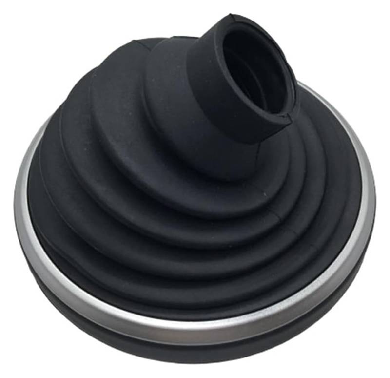Für Ford Für FIESTA Für FUSION 2002-2008 MT 5 6-Gang Schwarz Auto Schaltknauf Griff Mit Staubschutz Schalthebel Hebel(Dust Cover) von MKKHUYLBCM