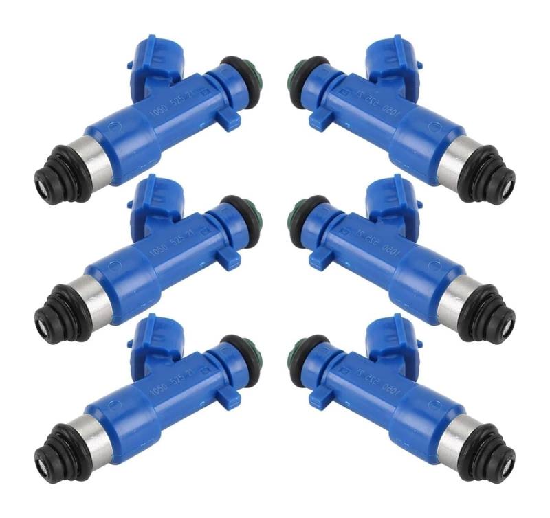 Für GT-R Für 370Z 16600JF00A Kraftstoff Injektor Düse 14002AN001 6PCS Kraftstoff Injektoren Auto Teile Injektor Ventil Kraftstoff Injektor von MKKHUYLBCM