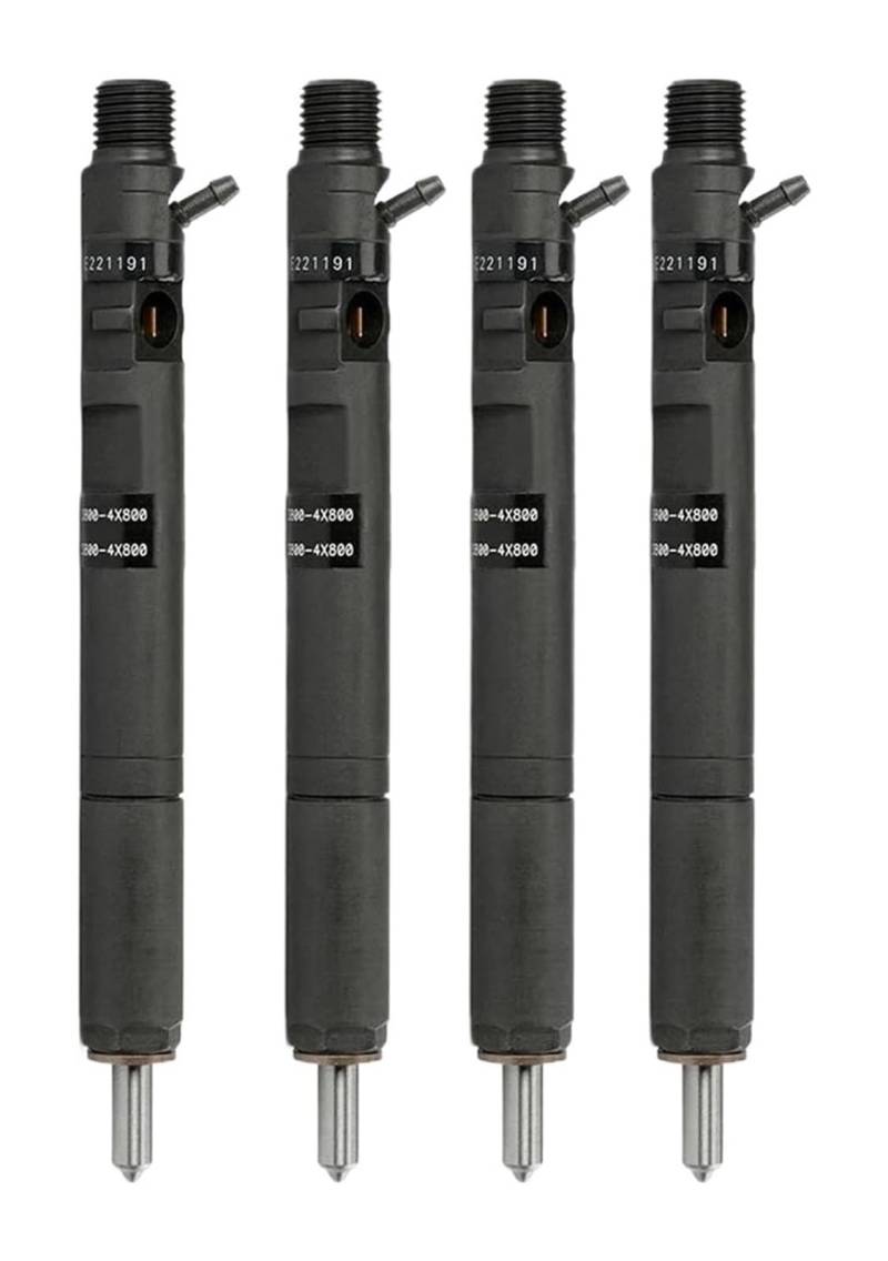 Für Hyundai Für Terracan Für KIA Für Karneval Für Sedona 29 EU3 Für CRDI 4PCS Diesel Kraftstoff Injektor 33800-4X800 Mit Code Kraftstoff Injektor(Ejbr02901d) von MKKHUYLBCM