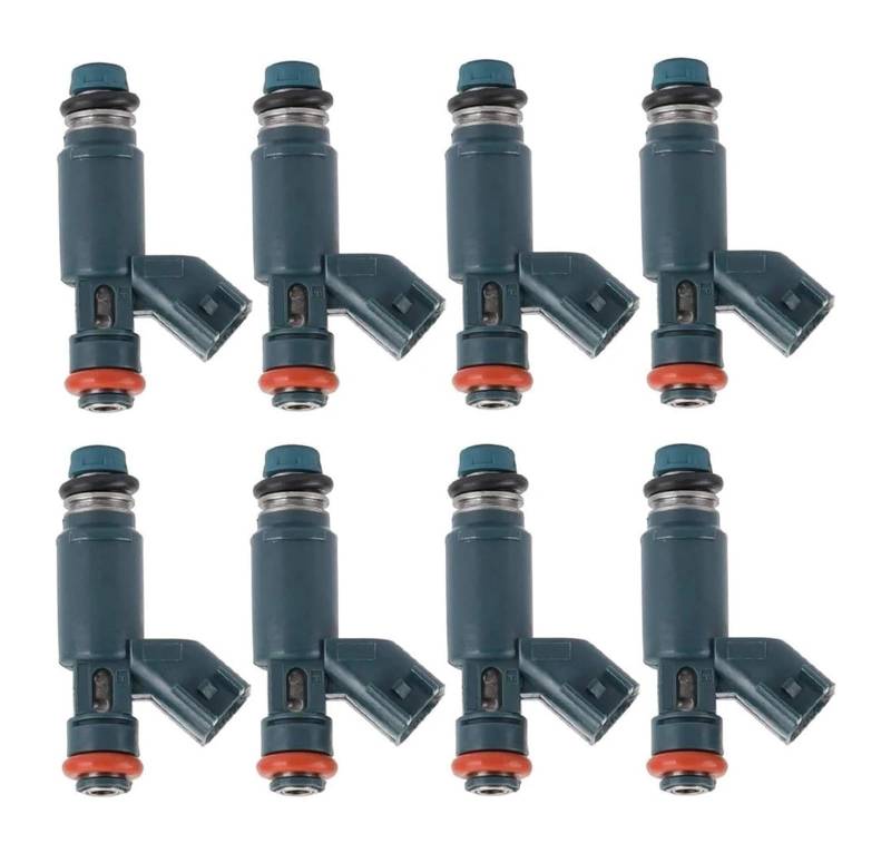 Für Jaguar Für XJR XKR S-Typ XF Für Super V8 8Pcs Kraftstoff Injektoren Düse 4650544 AJ811177 Injektor Ventil Kraftstoff Injektor von MKKHUYLBCM