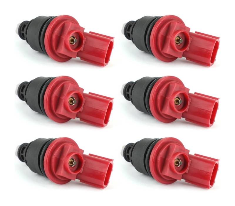 Für Q45 J30 G20 1993-1999 16600-10Y00 1997-2001 842-18114 6PCS Kraftstoff Injektoren Auto Teile Injektor Ventil Kraftstoff Injektor von MKKHUYLBCM
