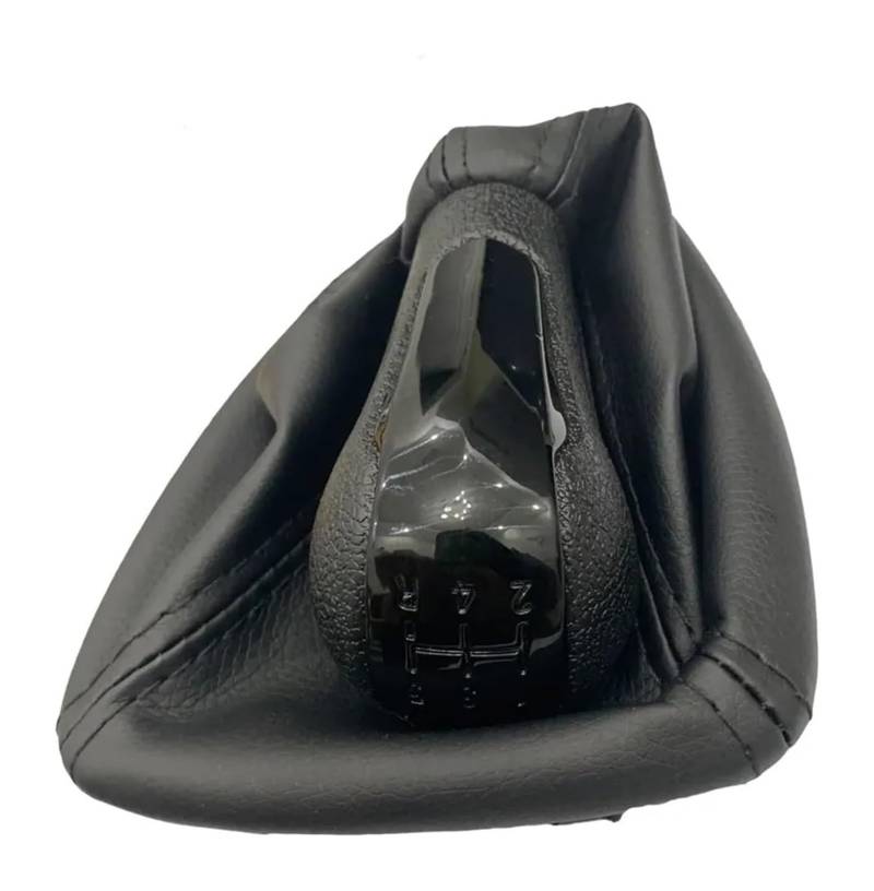 Für Spark 2011-2017 Schaltgetriebe Handball Schaltknauf Schalthebel Staubdicht Set Schaltknauf Schalthebel Hebel(Black 5 with boot) von MKKHUYLBCM