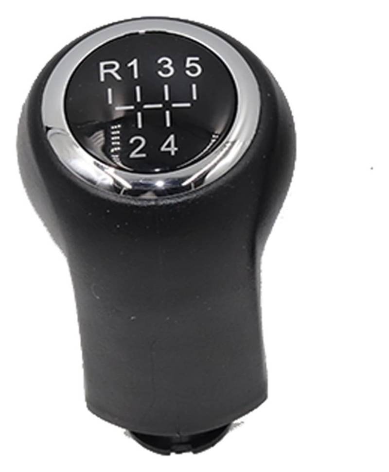Für Zafira B 2005-2014 5/6 Geschwindigkeit Auto Shift Schaltknauf Mit Leder Getriebe Schalthebel Schalt Griff Schalthebel Hebel(R12345 Knob) von MKKHUYLBCM