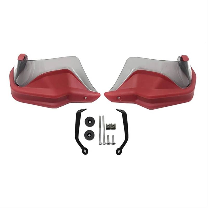 MKKJREDRF Motorrad-Windschutzscheiben-Handschutz Für H&on&da TRANSALP750 Motorrad Handprotektoren XL750 TRANSALP 750 XL 750 2023 2024 Shield Guards Windschutzscheibe Handwindschutz(16) von MKKJREDRF