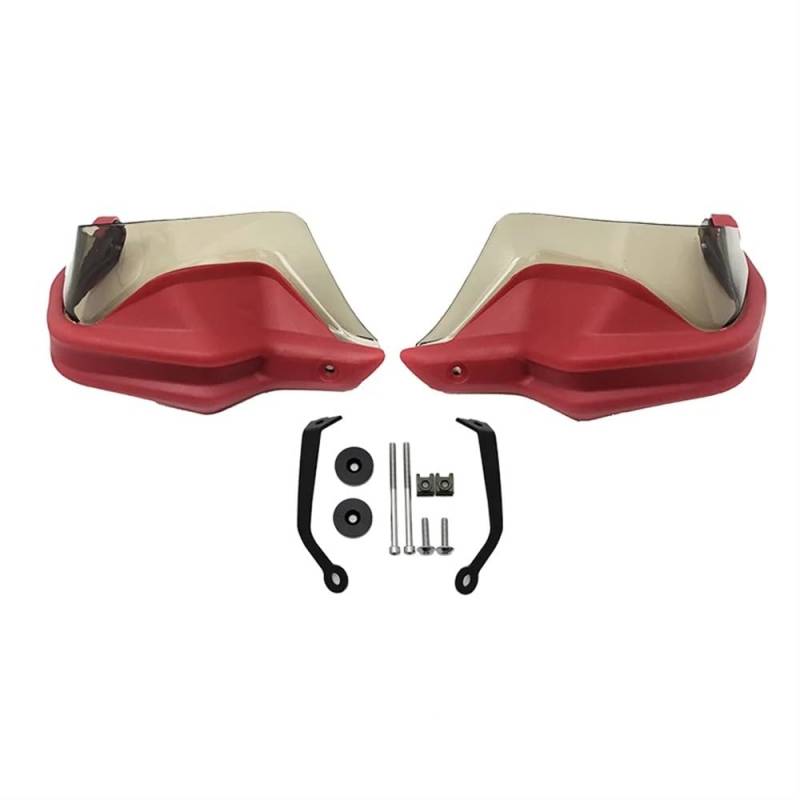 MKKJREDRF Motorrad-Windschutzscheiben-Handschutz Für H&on&da TRANSALP750 Motorrad Handprotektoren XL750 TRANSALP 750 XL 750 2023 2024 Shield Guards Windschutzscheibe Handwindschutz(17) von MKKJREDRF