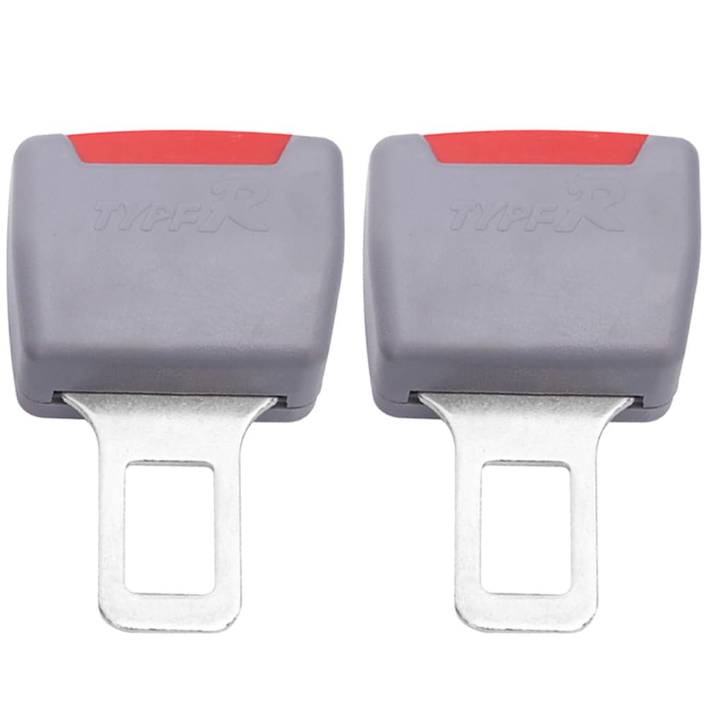 Anschnaller Adapter Auto, 2 StückGurtschloss Adapter, Auto Sicherheitsgurt Stecker, Verschraubter Adapter, Sicherheitsgurt Clips, Kompatibel mit den Meisten Fahrzeugmodellen- Graue Anschnaller Adapter Auto, 2 StückGurtschloss Adapter, Auto Sicherheitsgurt Stecker, Verschraubter Adapter, Sicherheitsgurt Clips, Kompatibel mit den Meisten Fahrzeugmodellen- Graue von MKKZLPN
