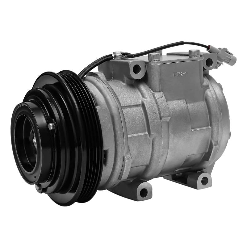 4710223 4710328 4711223 4720176 Auto-Klimakompressor mit Kupplungssatz 4 Nut, kompatibel mit Toyota Tacoma 3.4L 1995-2004 10 PA15L von MKLJHND
