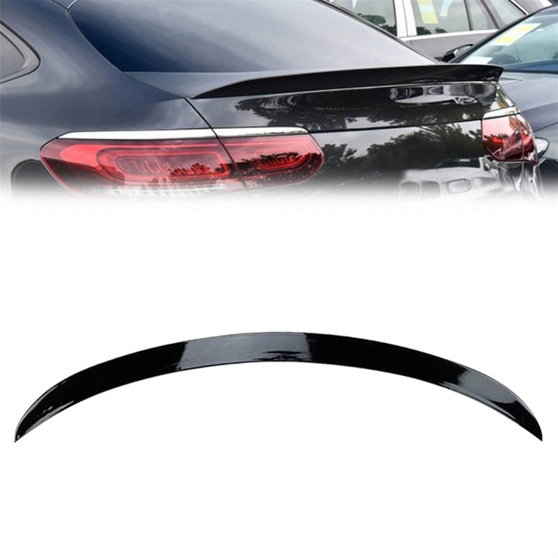 MKSZY ABS-Kunststoff-Auto-Heckflügel-hinterer Stamm-Dachspoiler-Lippen-Splitter-Ordnung Für B&ENZ GLC Coupe C253 GLC260 300 2016-2022 von MKSZY
