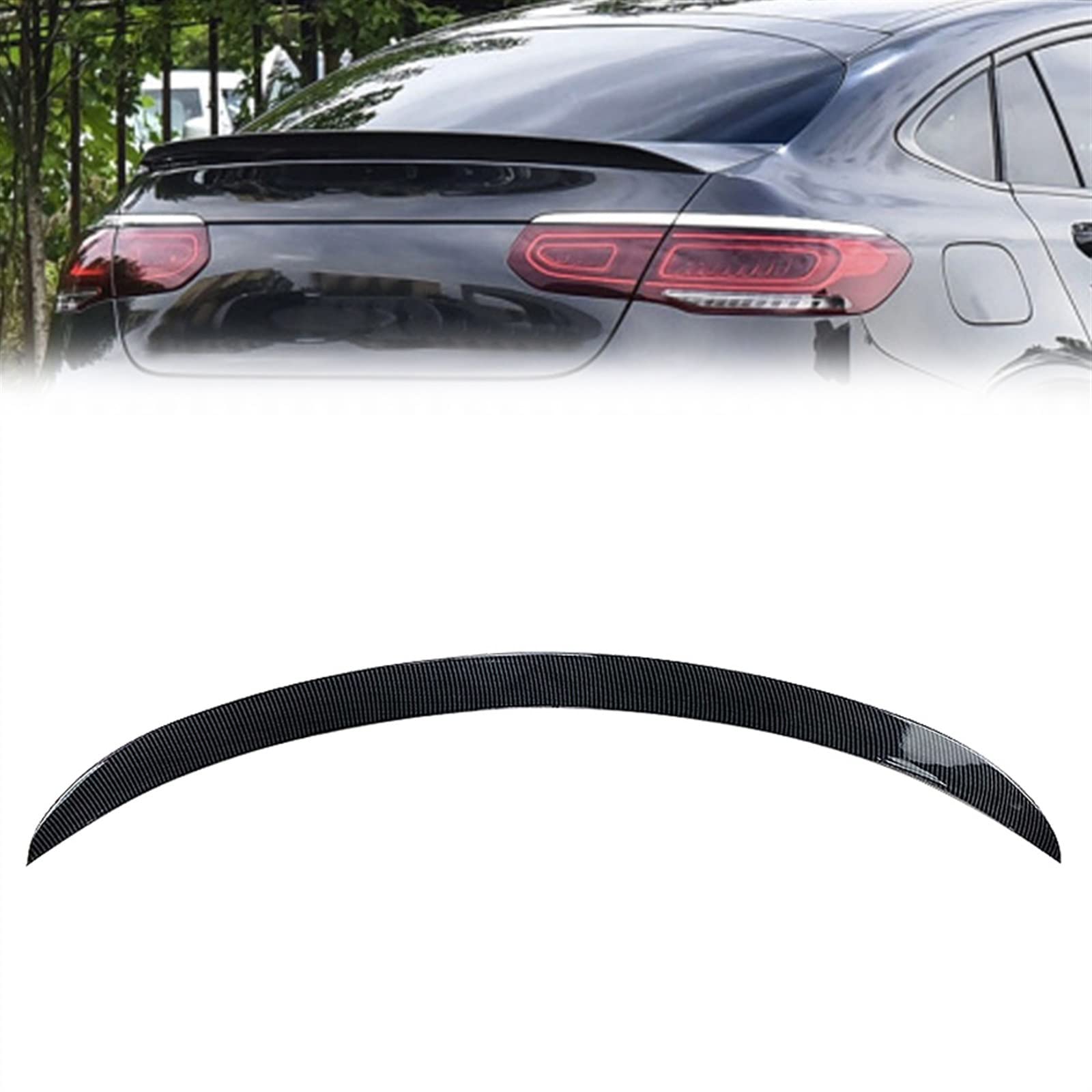 MKSZY ABS-Kunststoff-Auto-Heckflügel-hinterer Stamm-Dachspoiler-Lippen-Splitter-Ordnung Für B&enz GLC Coupe C253 GLC260 300 2016-2022 MKSZY ABS-Kunststoff-Auto-Heckflügel-hinterer Stamm-Dachspoiler-Lippen-Splitter-Ordnung Für B&enz GLC Coupe C253 GLC260 300 2016-2022 von MKSZY