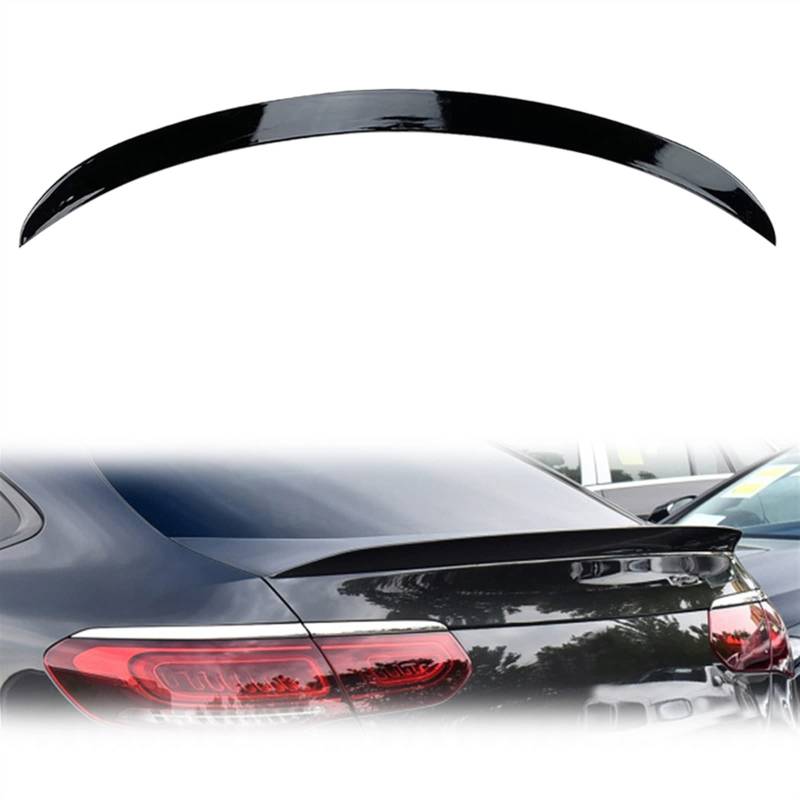 MKSZY Auto-Heckflügel Für B&ENZ GLC Coupe C253 GLC260 300 2016-2022 Kofferraum-Dachspoiler Lip Splitter Trim ABS-Kunststoff von MKSZY