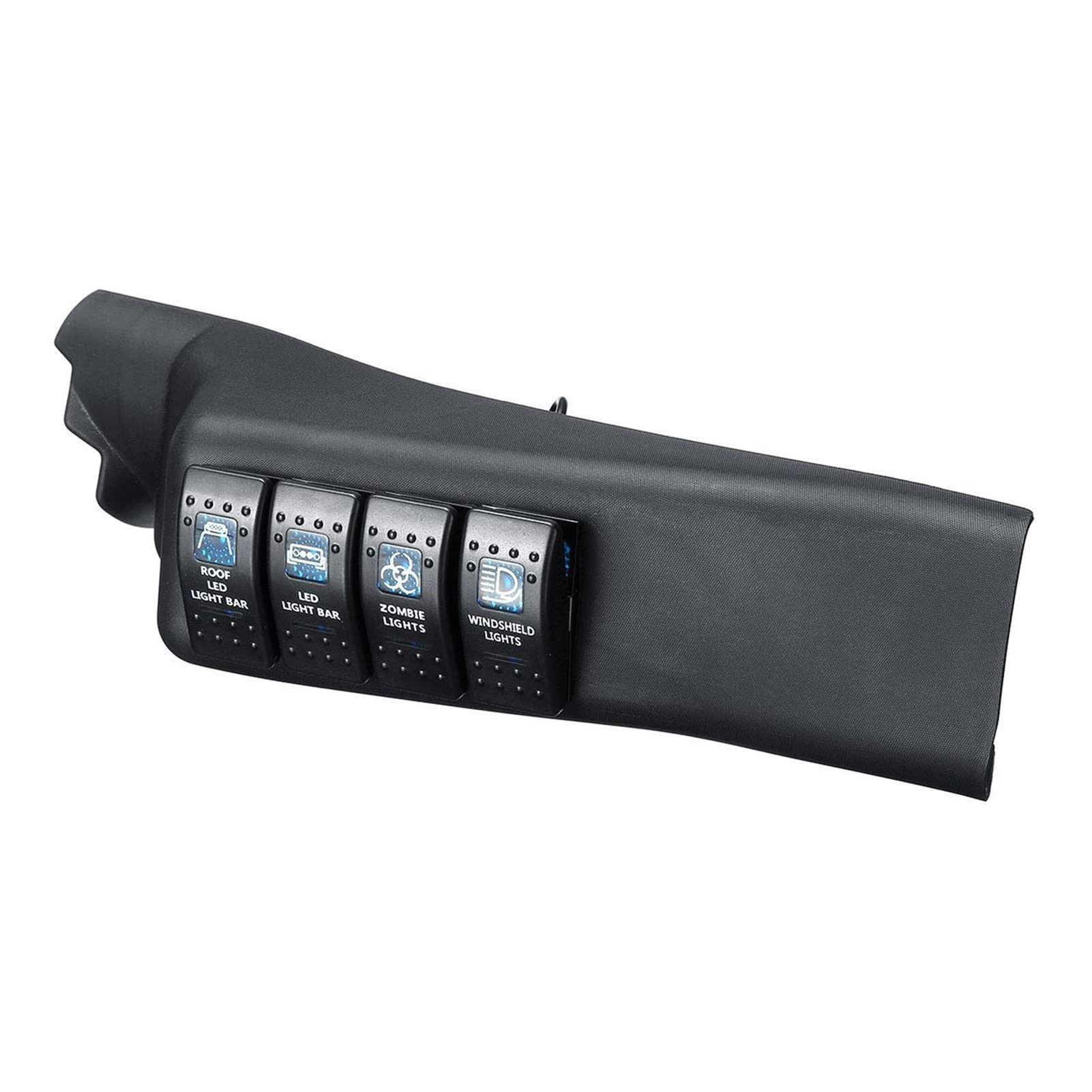 MKTKFVVEX Auto A-Säulenschalter Pod Panel Kit for 4 LED Rocker-linke Seitenschalter Relais passen for Jeep Fit for Wrangler JK 2011-2018. Autoteile Schalter und Relais MKTKFVVEX Auto A-Säulenschalter Pod Panel Kit for 4 LED Rocker-linke Seitenschalter Relais passen for Jeep Fit for Wrangler JK 2011-2018. Autoteile Schalter und Relais von MKTKFVVEX