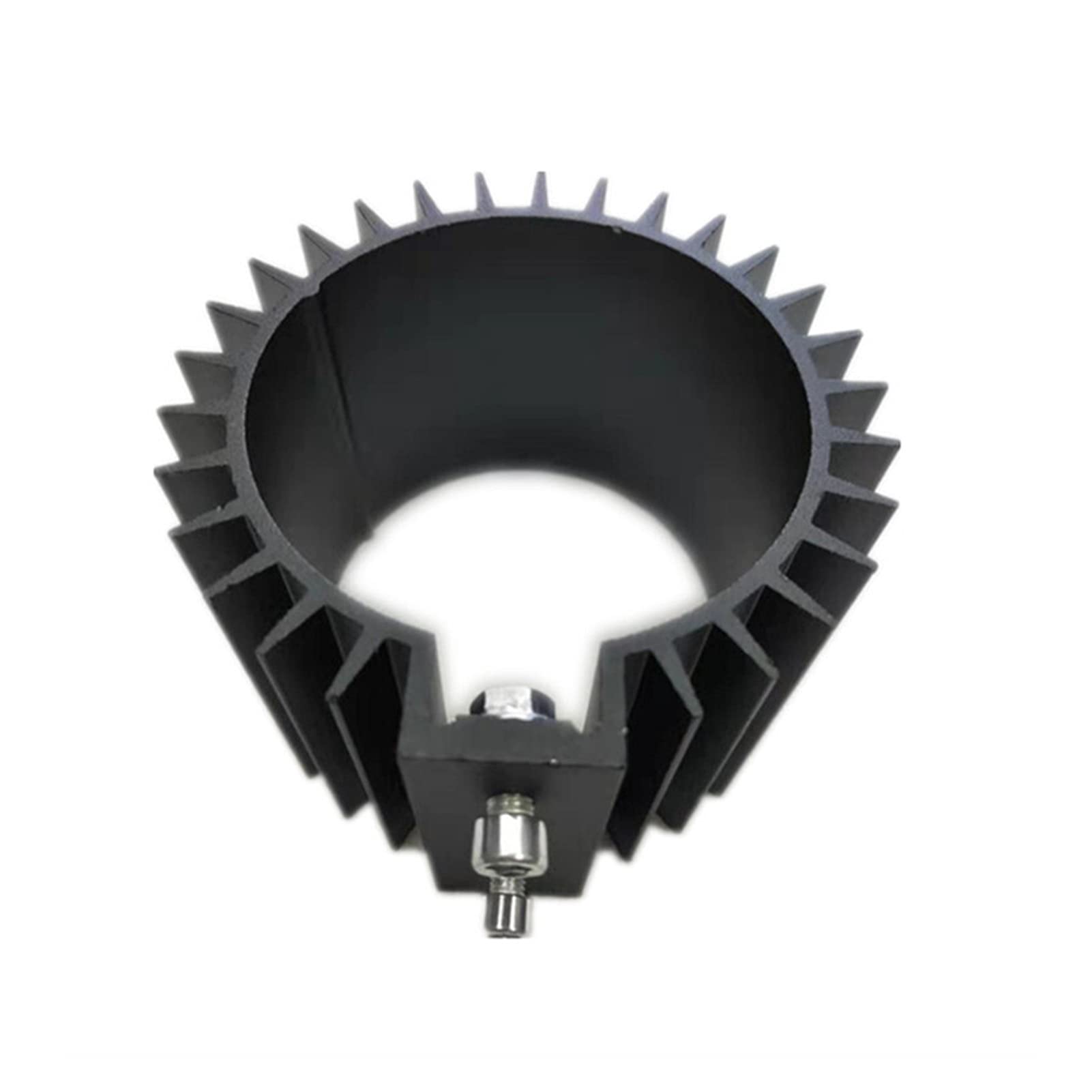 MKTKFVVEX Automotorölfilterkühler/Kühlkörper-Abdeckung/Kappe Billet Aluminium-Kit for meist Ölfilter ID: 3 "l: 6 6mm Kühlerteile(schwarz) von MKTKFVVEX