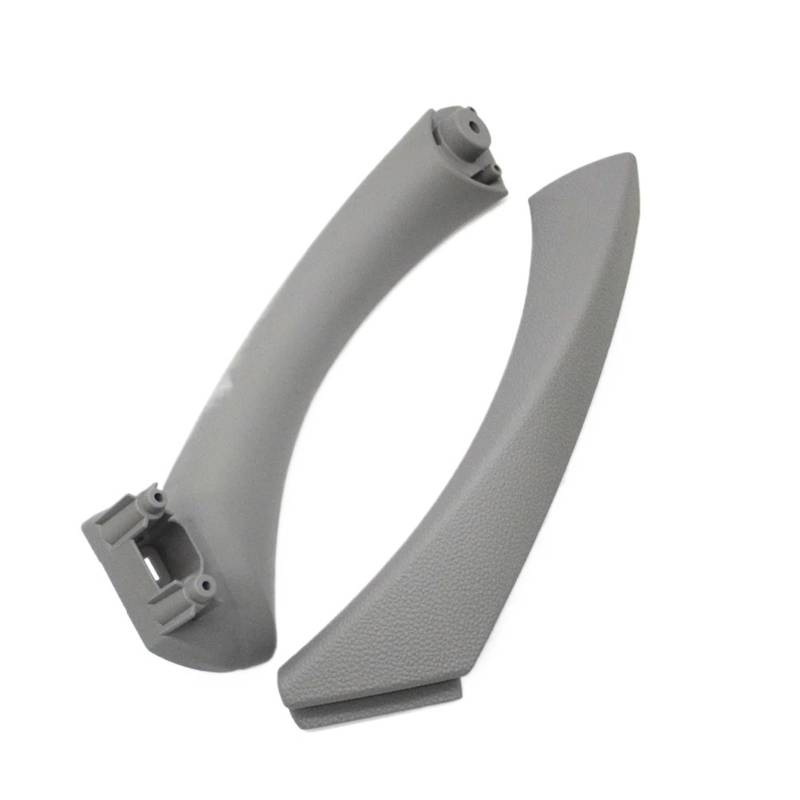 Auto-Innentürgriffsatz, MKVAXR Auto-Innengriff, Innentürverkleidung, Zugverkleidung, Abdeckung vorne hinten links rechts, for 3er E90 E91 316 318 320 325 328(Gray Left 2PCS) von MKVAXR