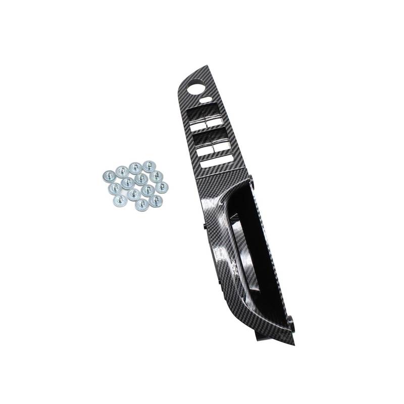 Auto-Innentürgriffsatz, MKVAXR LHD RHD Autoinnenausstattung Ersatz for Türgriffsatz aus Kohlefaser, for 3er E90 E91 316i 318i 320i 325i 328i(Front Right -ModelB2) von MKVAXR
