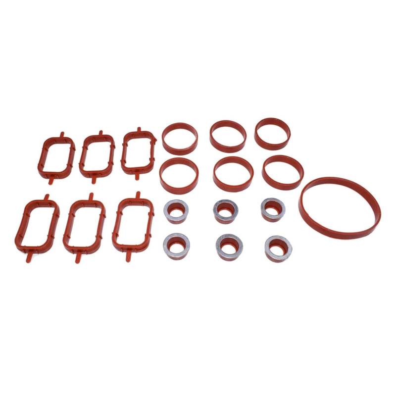 Dichtung für Ansaugkrümmer, MKVAXR, for, M57 E39 E46 E60 E61 E65 E66 X3 X5 E90 E91 Ansaugkrümmer-Dichtungssatz 1612246945 13547792098 11612246949 11612245439 von MKVAXR