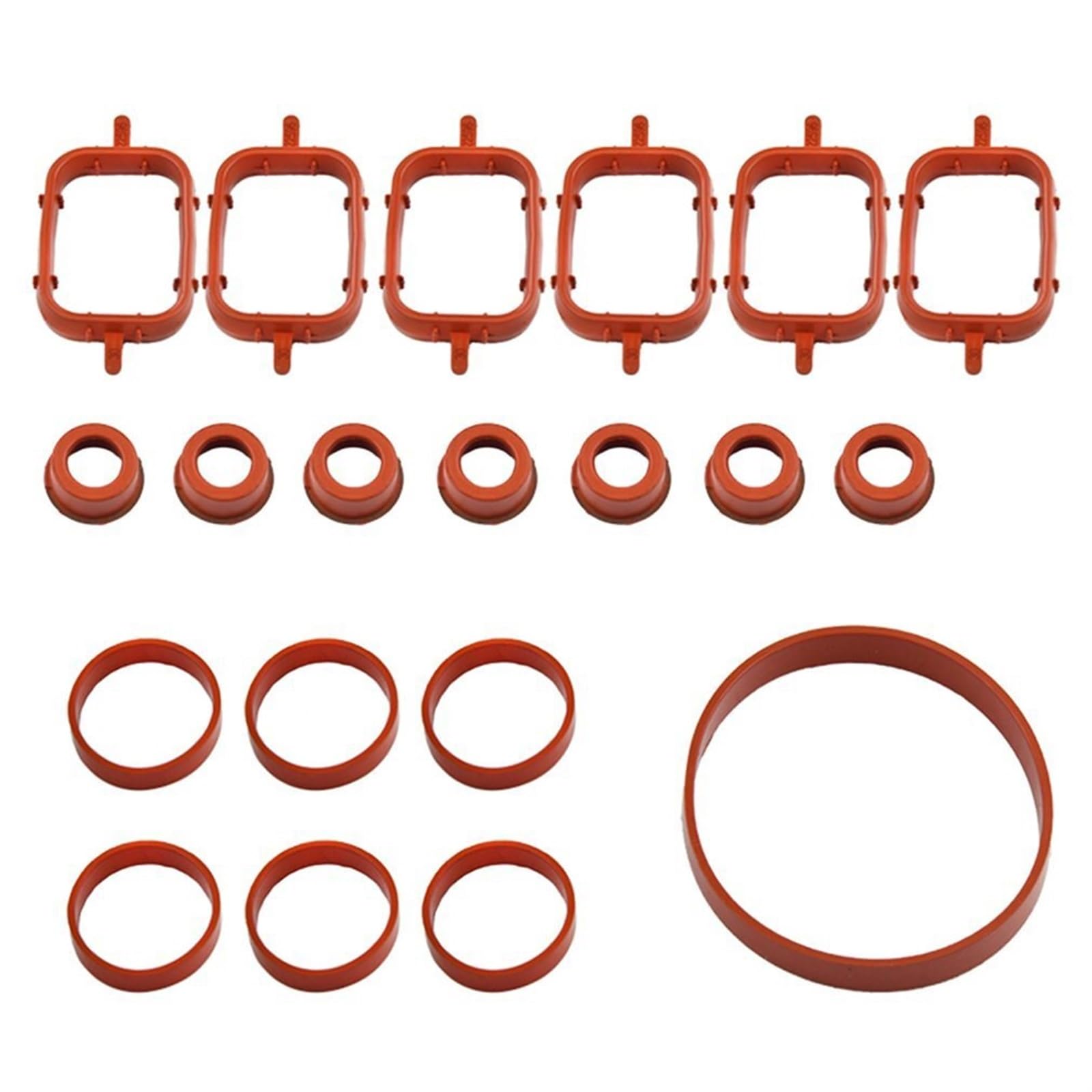 Dichtung für Ansaugkrümmer, MKVAXR 20 STÜCKE Ansaugkrümmerdichtungen M47 E87 E46 E90 E91 E92 E93 E39 E60 Auto Ansaugkrümmer Gummidichtung Reparatursatz Dichtung für Ansaugkrümmer, MKVAXR 20 STÜCKE Ansaugkrümmerdichtungen M47 E87 E46 E90 E91 E92 E93 E39 E60 Auto Ansaugkrümmer Gummidichtung Reparatursatz von MKVAXR