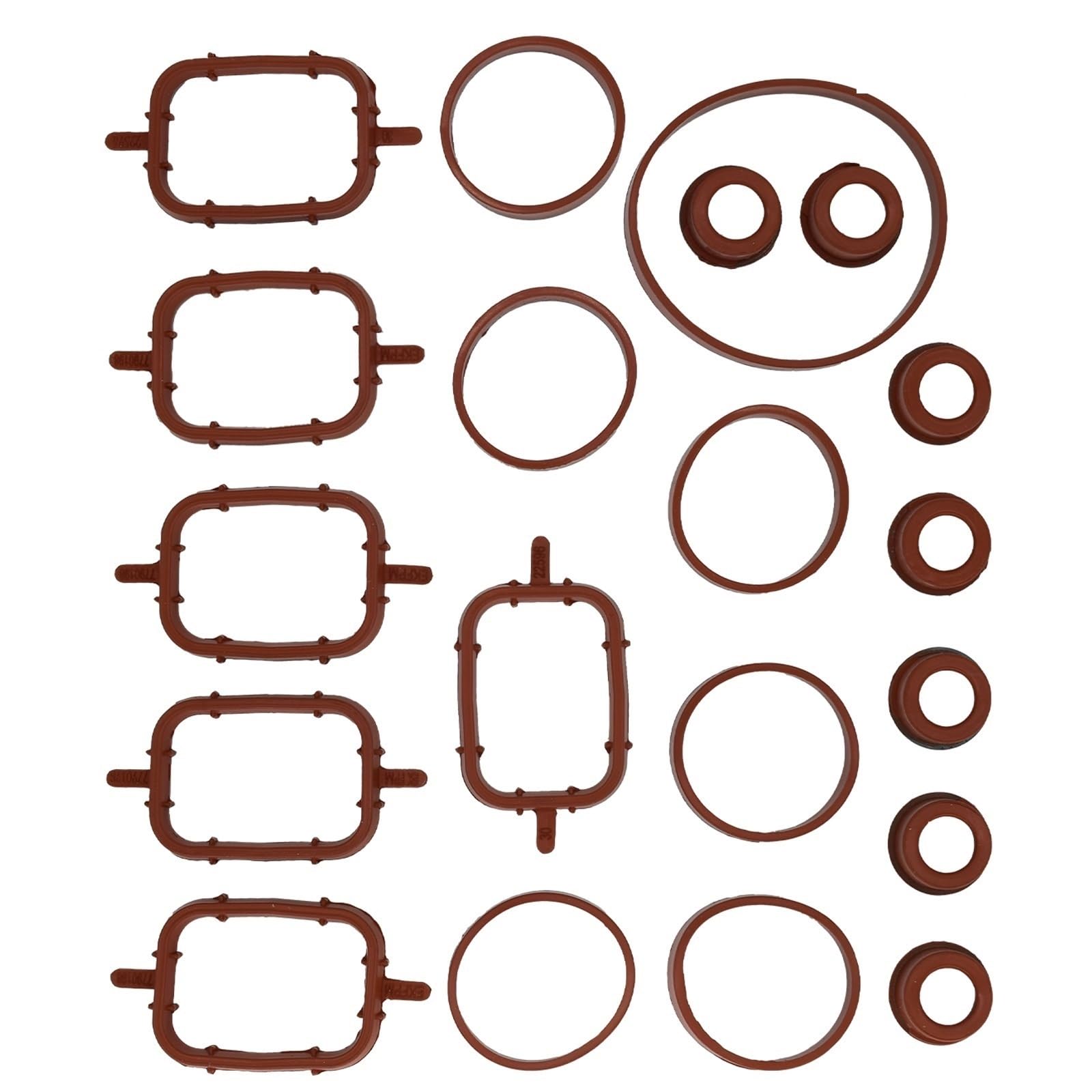 Dichtung für Ansaugkrümmer, MKVAXR 20-teilig, for, E46 E53 E60 E61 E63 E64 E65 E66 E67 E70 E71 E72 E83 E90 E91 E92 E93 Ansaugkrümmer-Dichtungs-Reparatursatz Dichtung für Ansaugkrümmer, MKVAXR 20-teilig, for, E46 E53 E60 E61 E63 E64 E65 E66 E67 E70 E71 E72 E83 E90 E91 E92 E93 Ansaugkrümmer-Dichtungs-Reparatursatz von MKVAXR