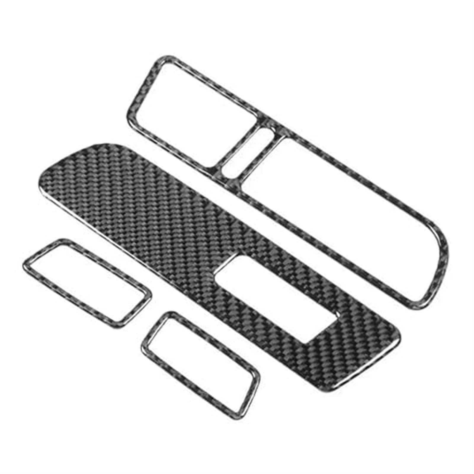 Innenverkleidung des Türschalters, MKVAXR 4-teilige Schalterfeldabdeckung, for Volkswagen, Kohlefaser-Fensterheber, Auto-Innendekoration 2010-2016, Fenstersteuerungsverkleidung Innenverkleidung des Türschalters, MKVAXR 4-teilige Schalterfeldabdeckung, for Volkswagen, Kohlefaser-Fensterheber, Auto-Innendekoration 2010-2016, Fenstersteuerungsverkleidung von MKVAXR
